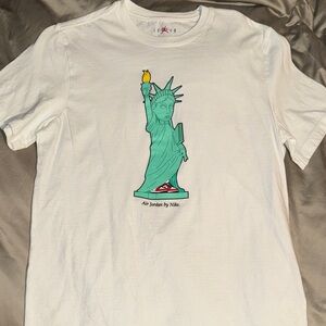 Nike Air Jordan Liberty Graphic Tee - White and Green